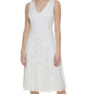 Tommy Hilfiger White Lace Dress